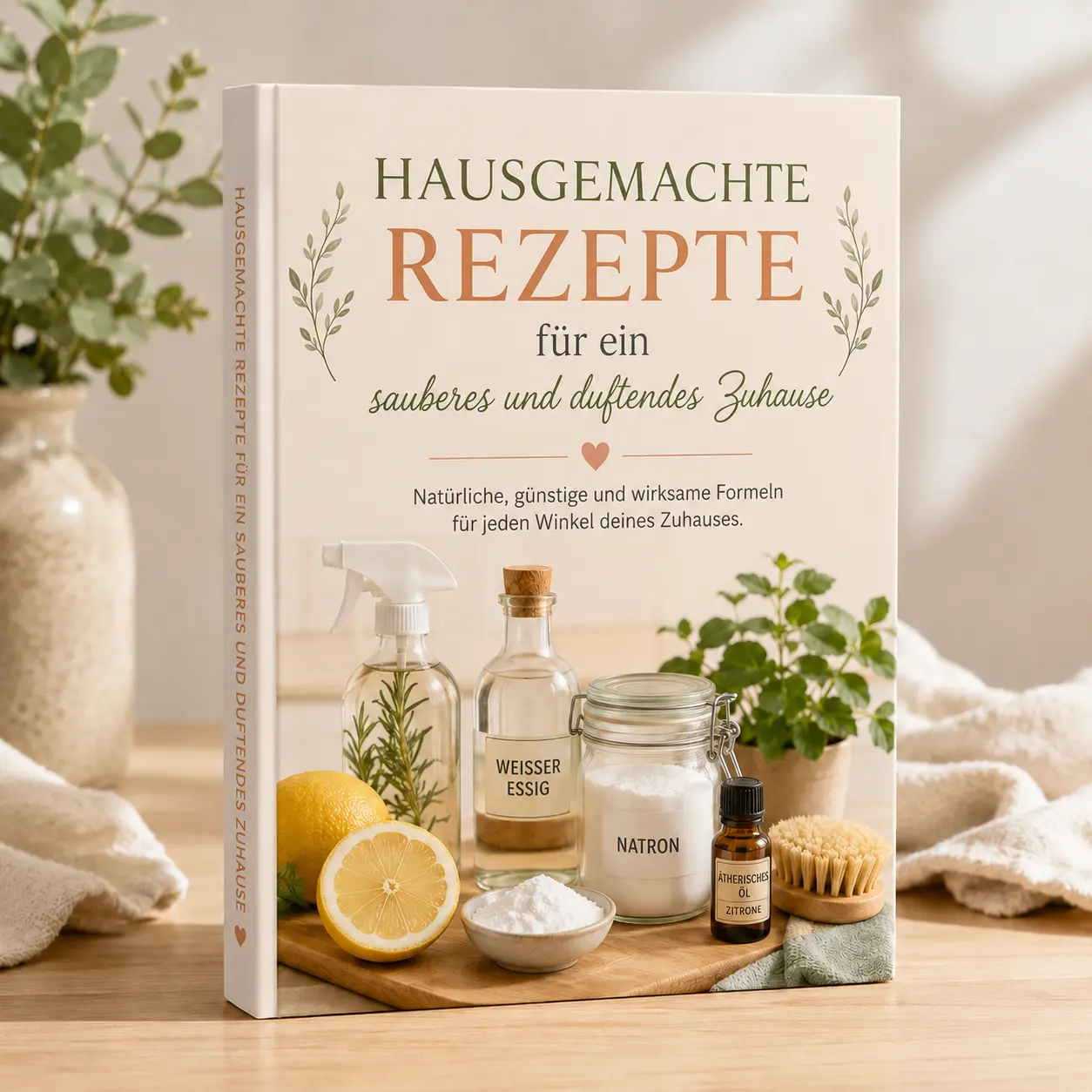 Hausgemachte Rezepte für ein sauberes und duftendes Zuhause